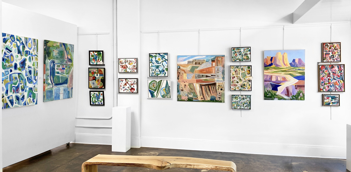 Paintings at 5 Points Gallery Paintings at 5 Points Gallery