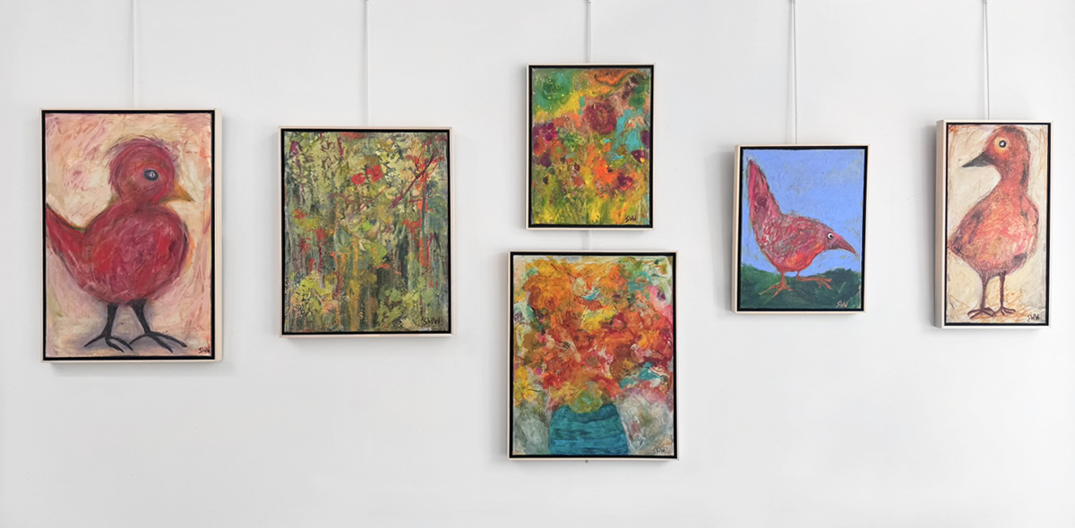 Paintings at 5 Points Gallery Paintings at 5 Points Gallery