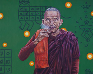 Smoking Monk