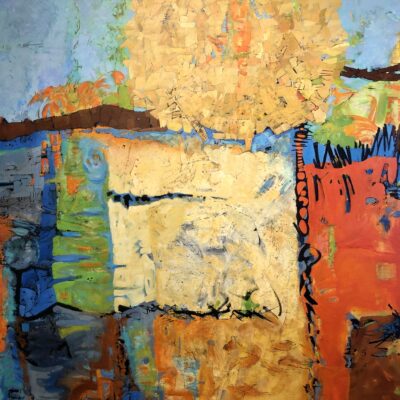 Higher Ground (42"x42")