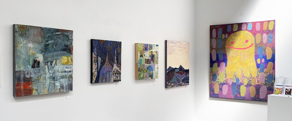 Paintings at 5 Points Gallery