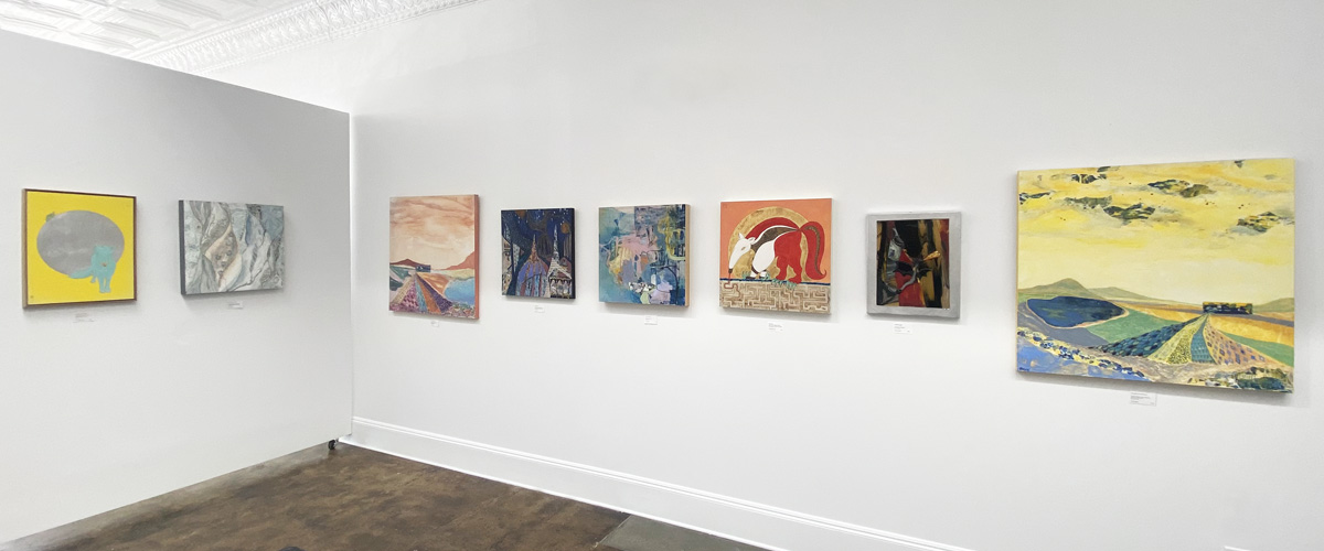 Paintings at 5 Points Gallery