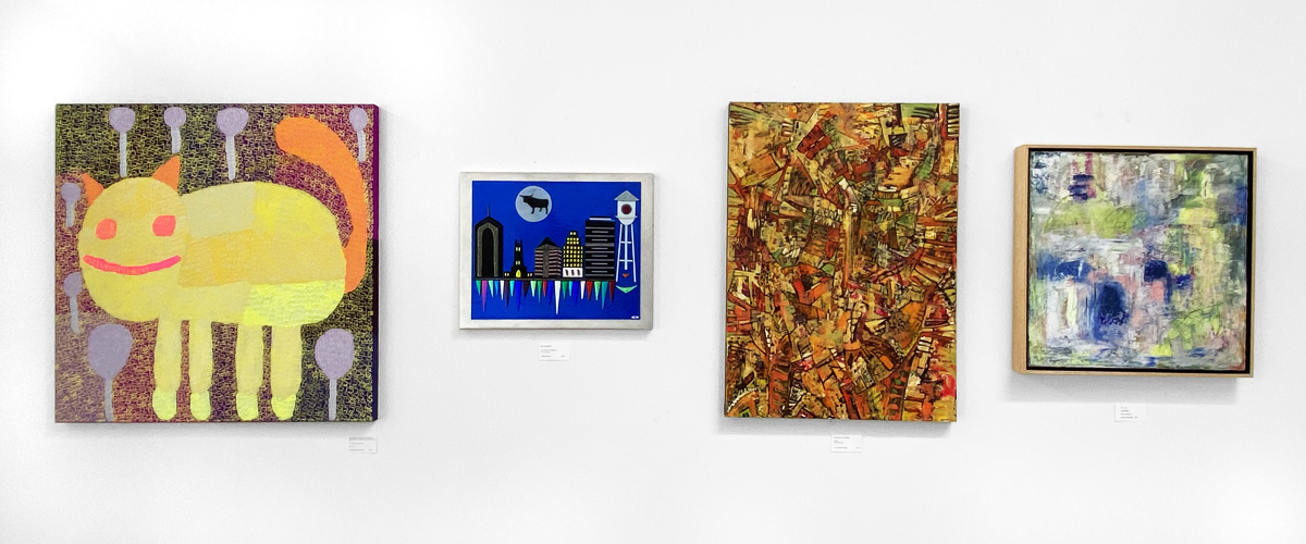 Paintings at 5 Points Gallery