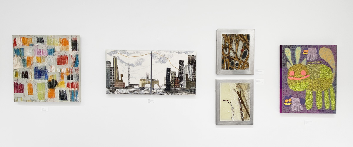 Paintings at 5 Points Gallery