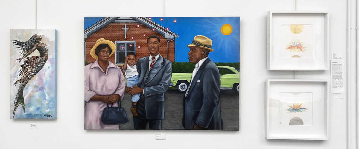 Paintings at 5 Points Gallery