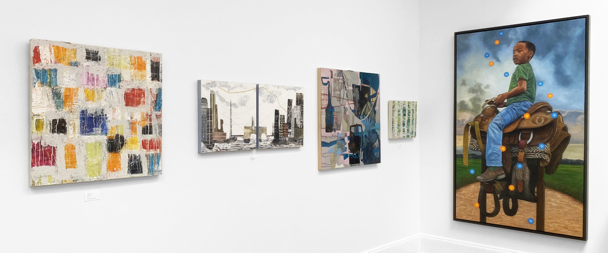 Paintings at 5 Points Gallery