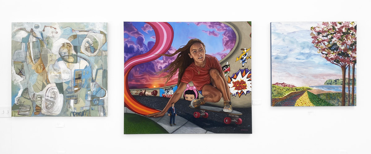 Paintings at 5 Points Gallery