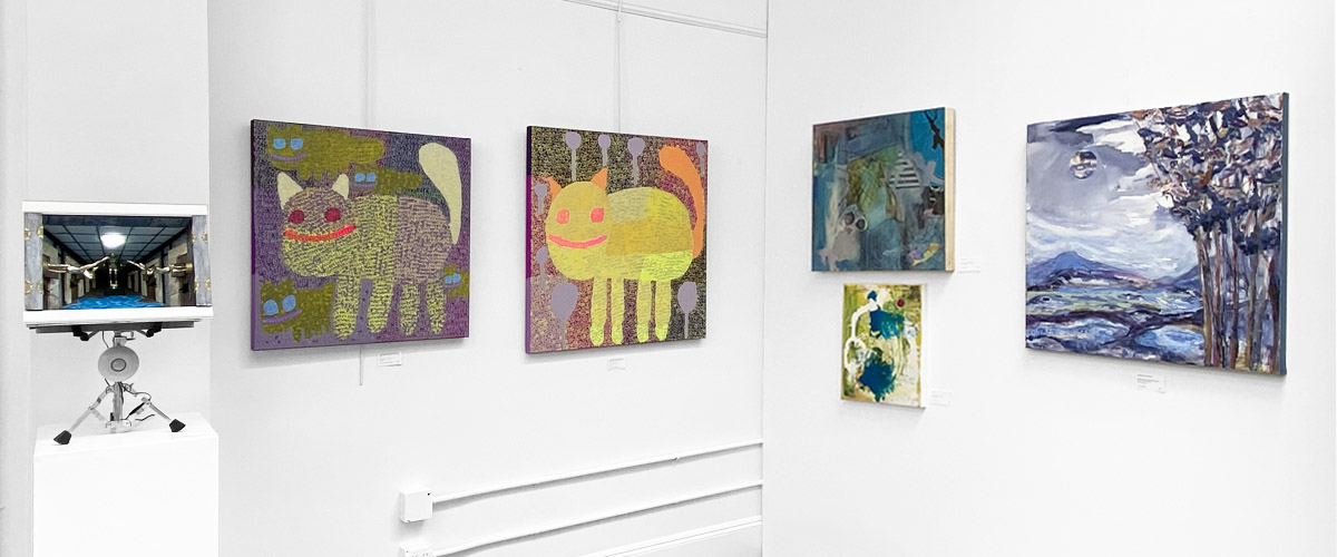 Paintings at 5 Points Gallery