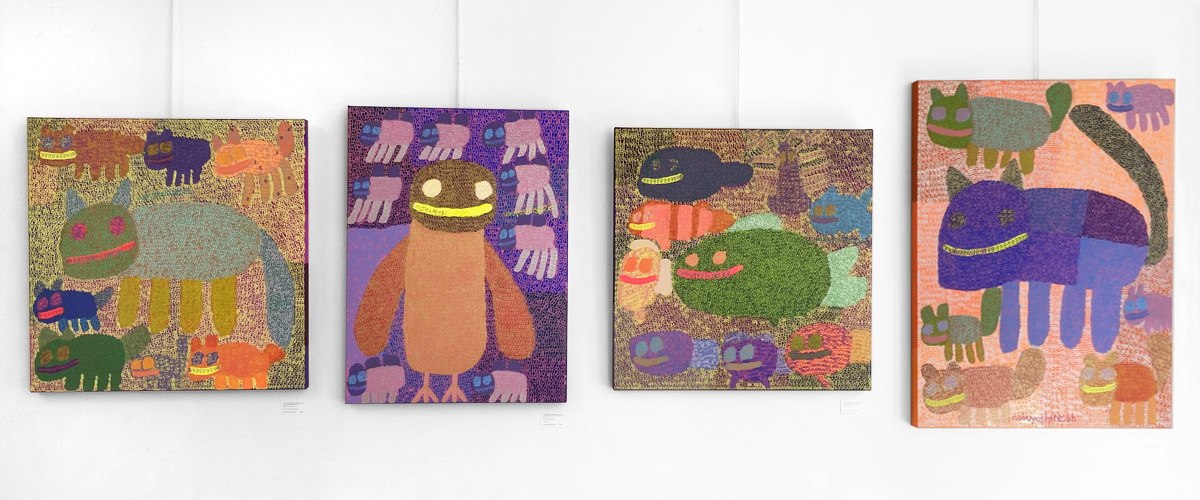 Paintings at 5 Points Gallery