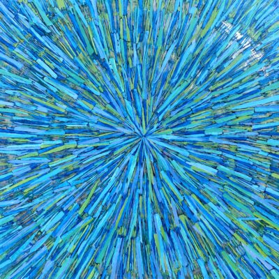 Blue Sun (36"x36")