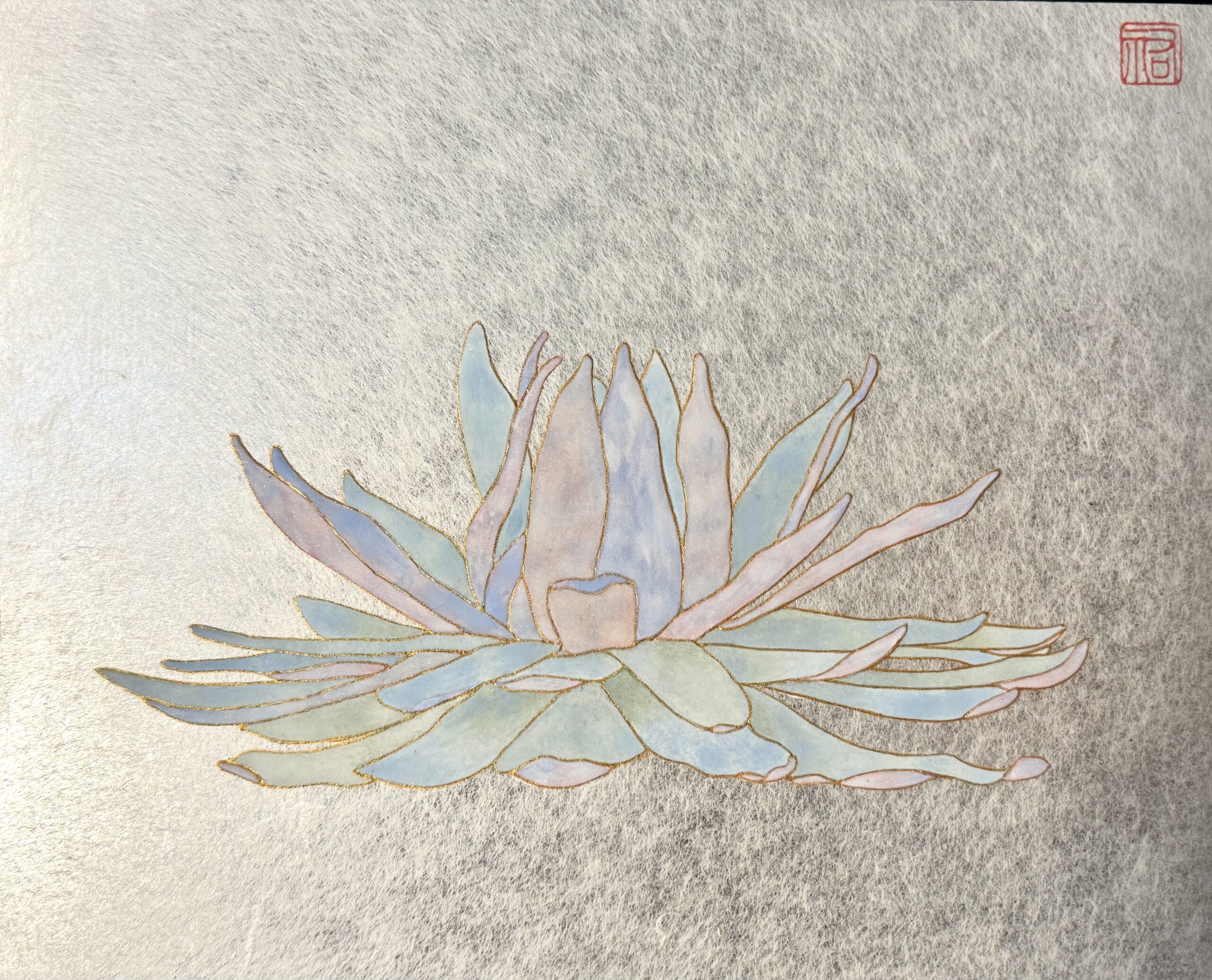 Amazon Water Lily - memories -(8x10") Framed