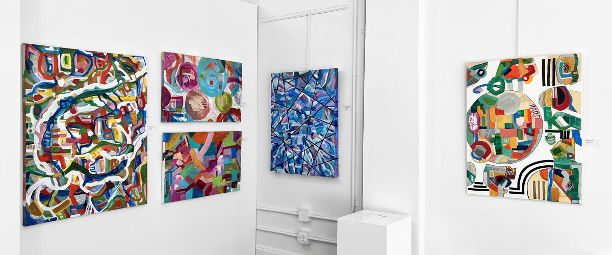 Paintings at 5 Points Gallery