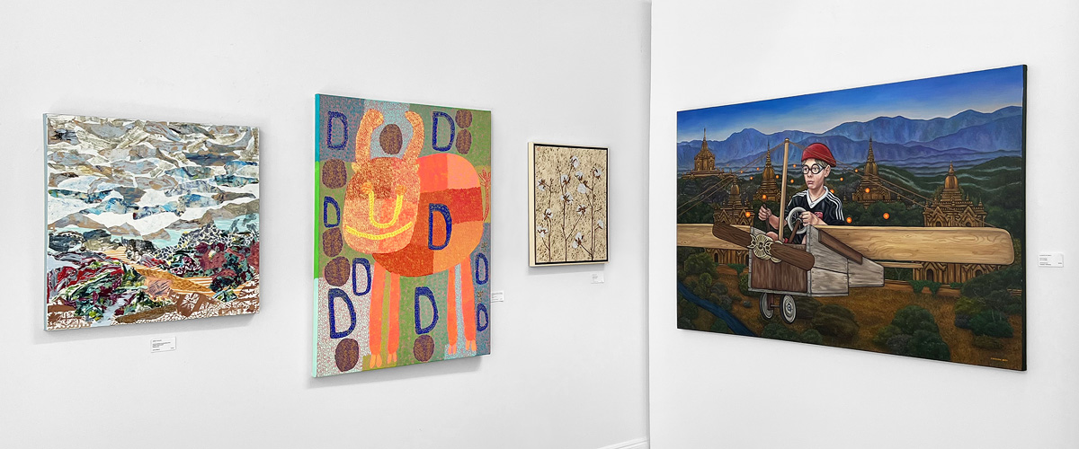 Paintings at 5 Points Gallery
