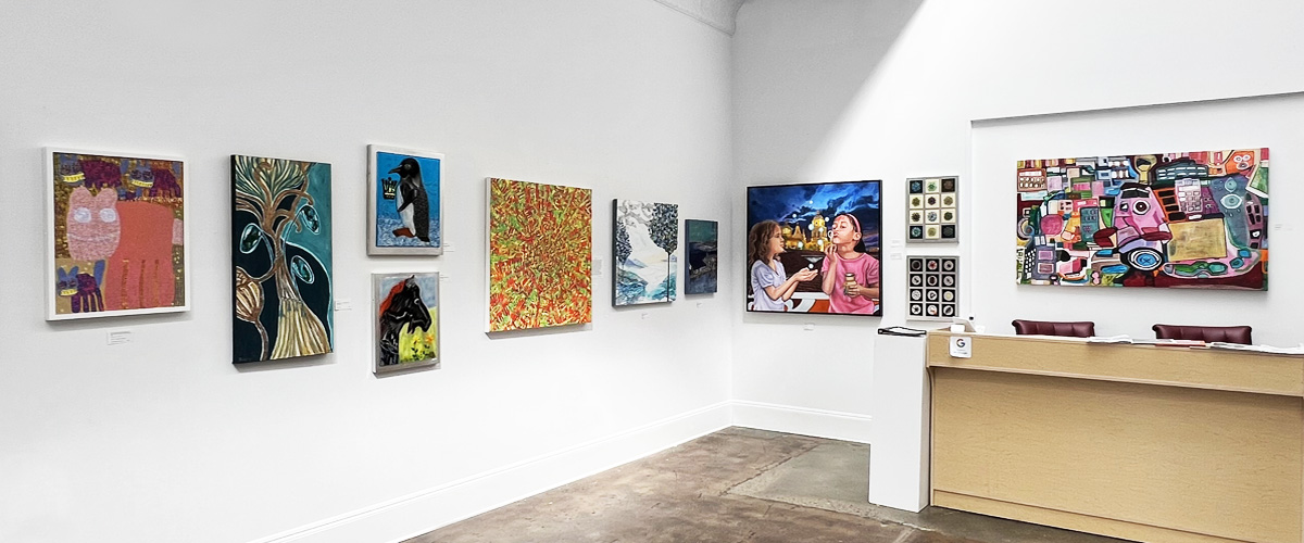 Paintings at 5 Points Gallery