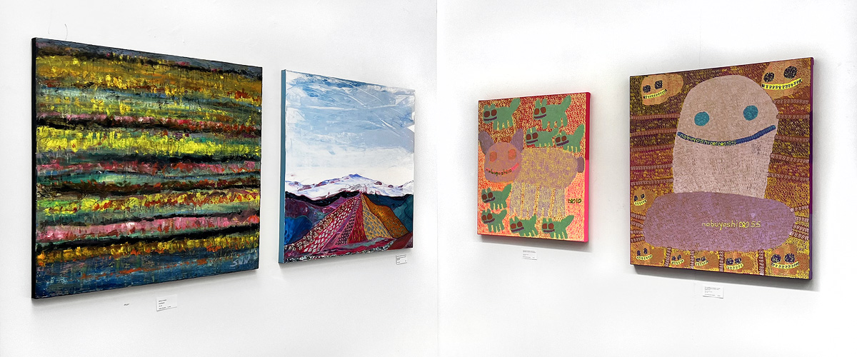 Paintings at 5 Points Gallery