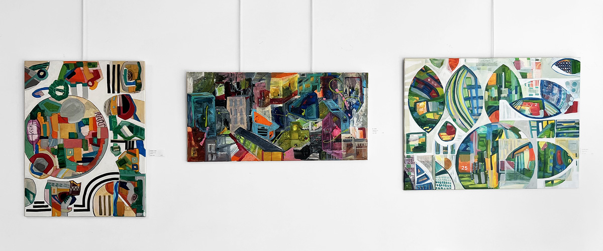 Paintings at 5 Points Gallery