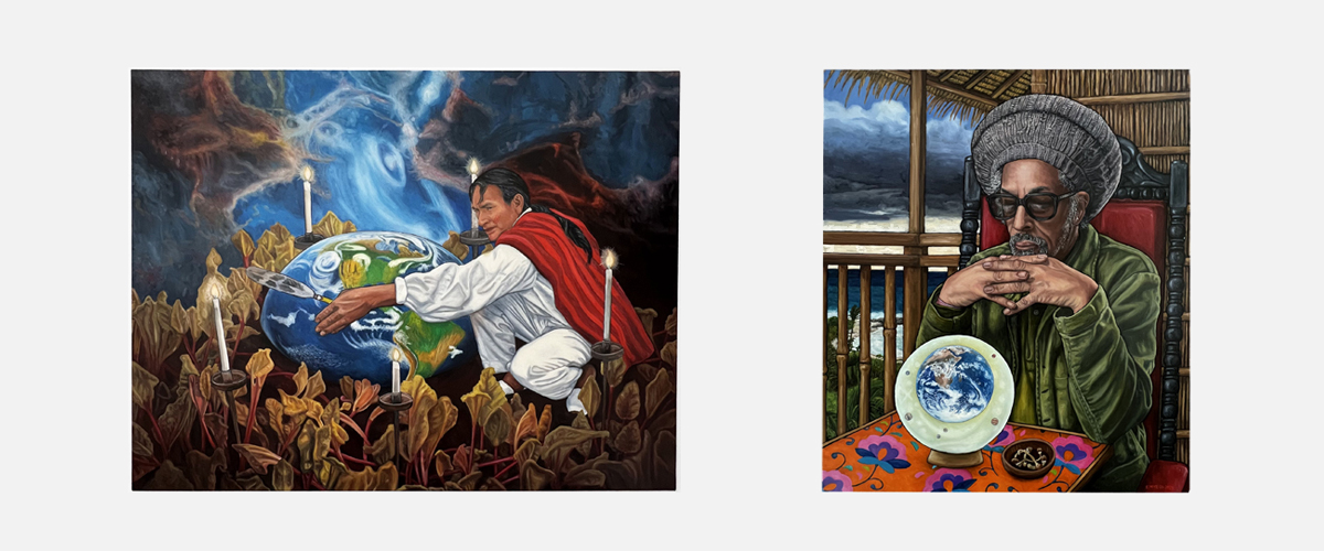 Paintings at 5 Points Gallery