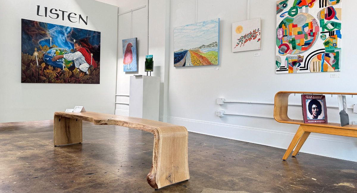 Paintings at 5 Points Gallery