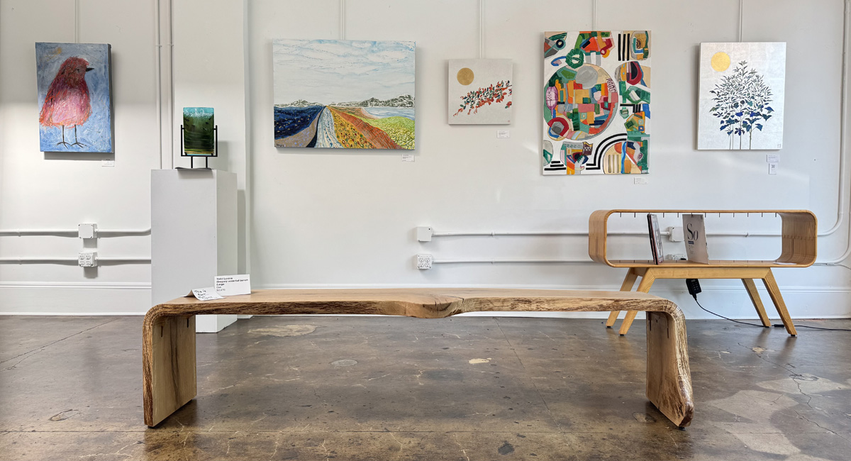 Paintings at 5 Points Gallery
