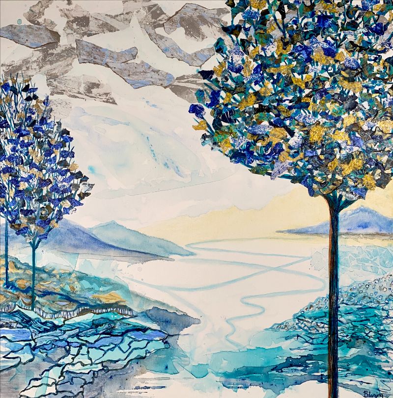 Boundless and Blue by Jenny Blazing
