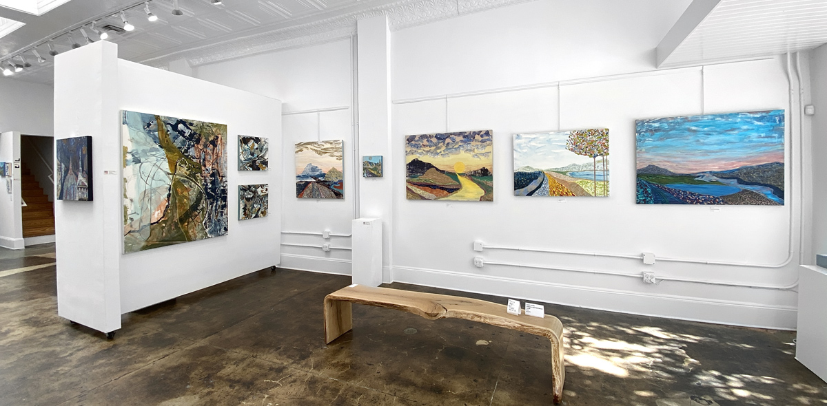 Paintings at 5 Points Gallery