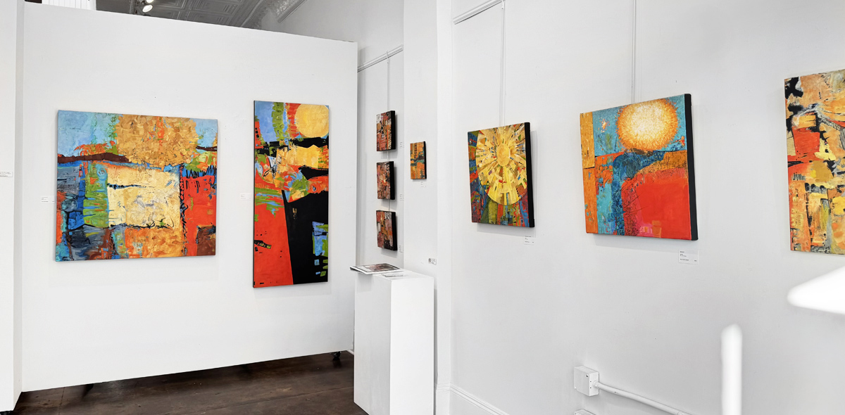 Paintings at 5 Points Gallery