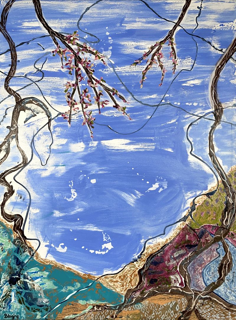 Carolina Happenstance #1: Redbuds Passing Through by Jenny Blazing