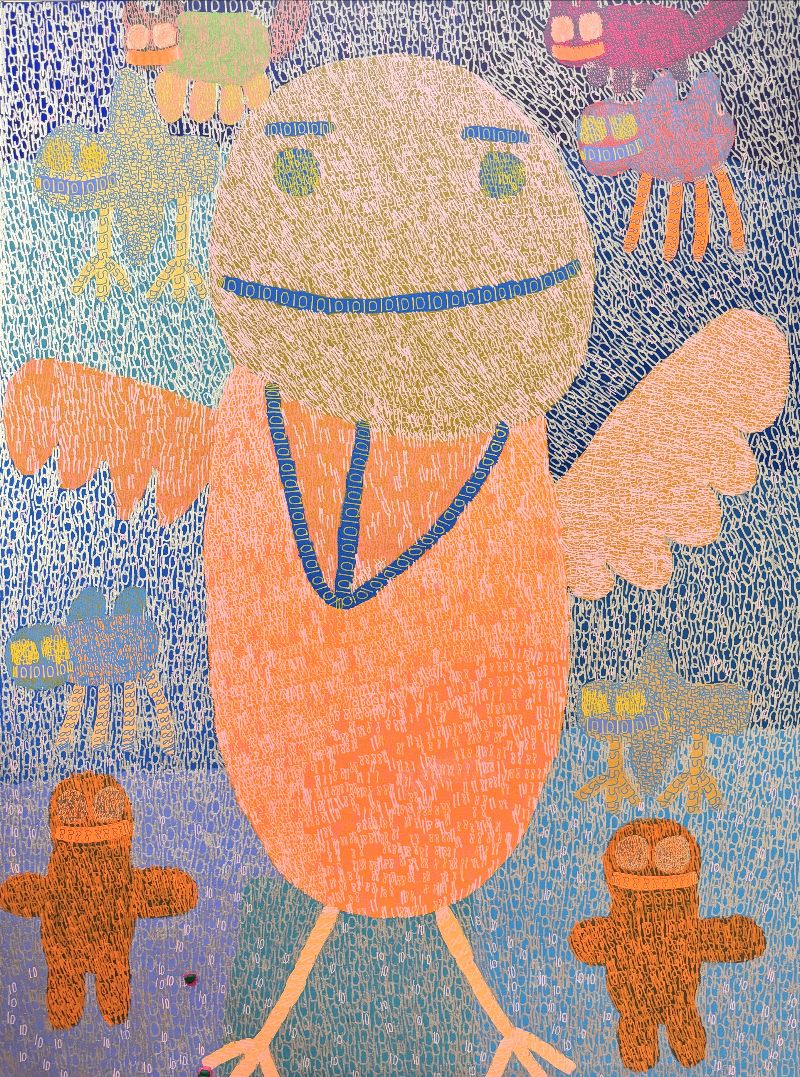 The bird is having a relaxing day by King Nobuyoshi Godwin