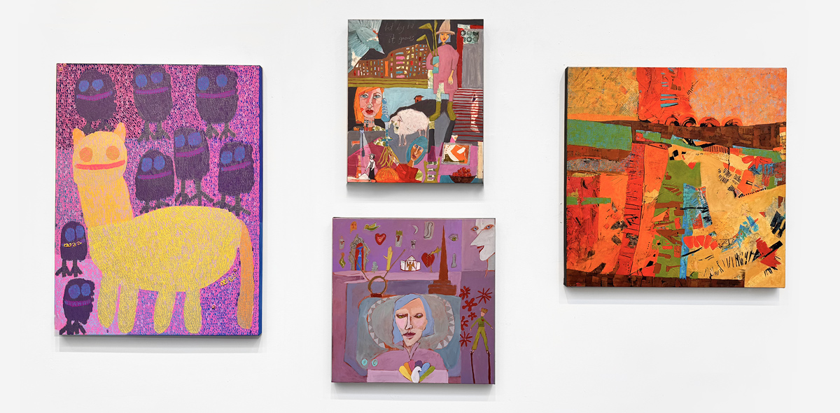 Paintings at 5 Points Gallery
