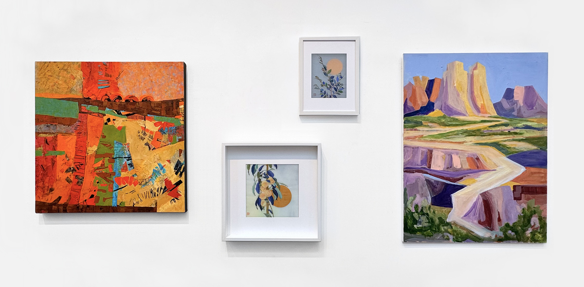 Paintings at 5 Points Gallery